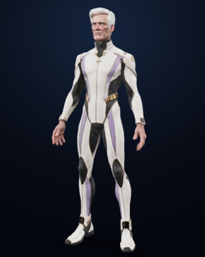 CEO Harrison Allen — Prism humanoid build, off-screen render